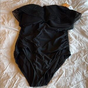 Black One Piece Swimsuit